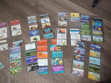 Oude telefoonkaarten beschikbaar voor biedingen