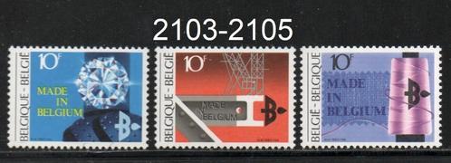 Timbres neufs ** Belgique N 2103-2105, Postzegels en Munten, Postzegels | Europa | België, Postfris, Postfris, Ophalen of Verzenden