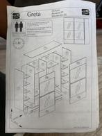 Grote schuifdeurkast met spiegel, Huis en Inrichting, Kasten | Kleerkasten, Ophalen, Gebruikt, 200 cm of meer, Eikenhout