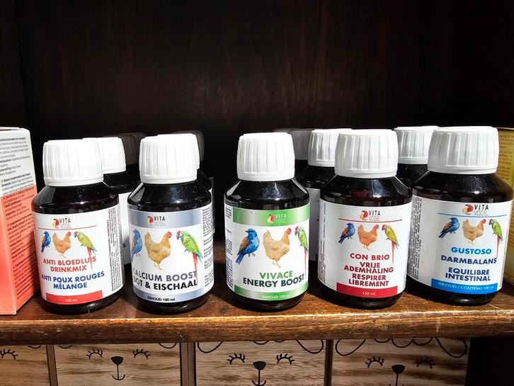 Calcium Boost Bot en Eischaal 250ml Vita Vogel, Dieren en Toebehoren, Overige Dieren-accessoires, Nieuw, Ophalen