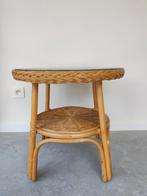 Bijzettafeltje hout, Huis en Inrichting, Ophalen, Zo goed als nieuw, Hout
