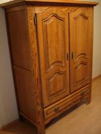 Prachtige barkast/hallkast in eik met 2 deuren en 1 lade., Huis en Inrichting, Ophalen, Gebruikt, Eikenhout, 150 tot 200 cm