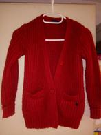 Rode cardigan, meisjes, maat 128 (8 jaar), Kinderen en Baby's, Kinderkleding | Maat 128, Ophalen of Verzenden, Gebruikt, Meisje
