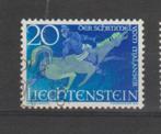 Liechtenstein 1967 Le cheval blanc de Malauser 20R, Affranchi, Liechtenstein, Envoi, Autres pays