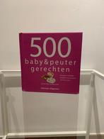 Kookboek 500 baby en peutergerechten, Enlèvement ou Envoi, Neuf