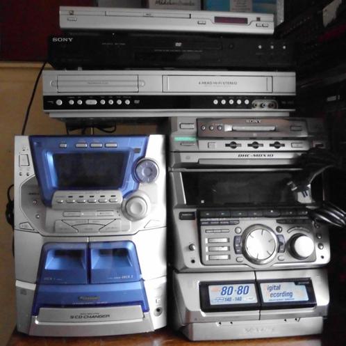 Receivers te koop en cd=dvd, Audio, Tv en Foto, Versterkers en Ontvangers, Niet werkend, Stereo, Overige merken, Ophalen