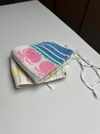 Vintage, 2 slabbetjes bavet, 4 handdoekjes, Ophalen, Gebruikt