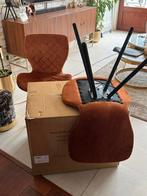 Chaises sale a manger orange, Huis en Inrichting, Stoelen, Ophalen, Zo goed als nieuw