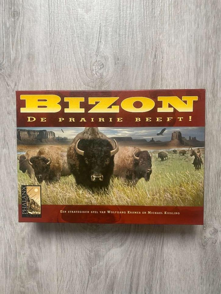 Bizon: de Prairie Beeft Bordspel – Phalanx Games, Hobby en Vrije tijd, Gezelschapsspellen | Bordspellen, Nieuw, Een of twee spelers