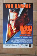 filmaffiche Jean-Claude Van Damme Hard Target filmposter, Verzamelen, Rechthoekig Staand, Ophalen of Verzenden, Zo goed als nieuw