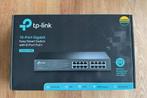 TP-link TL-SG1016PE Switch, Ophalen of Verzenden, Zo goed als nieuw