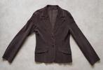 Blazer de velours marron pour femme, Ophalen, Gedragen, Maat 38/40 (M), Overige kleuren