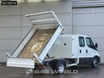 Iveco Daily 35C14 Kipper Dubbel Cabine met Kist 3500kg trekh, Auto's, Bestelwagens en Lichte vracht, 2757 kg, Gebruikt, Euro 6