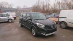Dacia lodgy stepway 1200 essence 2017 115000km clim gps 1pro, Auto's, Fiat, Voorwielaandrijving, Stof, Zwart, Parkeersensor