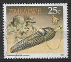 Zimbabwe 1990 - Yvert 201 - Het leven in Zimbabwe (ST), Timbres & Monnaies, Timbres | Afrique, Affranchi, Zimbabwe, Envoi