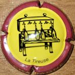 Capsule Champagne de VIGNERONS jaune & bordeaux nr.727d, Enlèvement ou Envoi, Neuf, France, Champagne