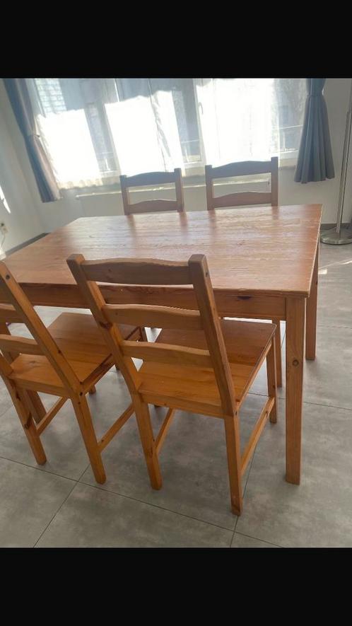 Table à manger ikea, Huis en Inrichting, Tafels | Eettafels, Gebruikt, Vier personen, Rechthoekig, Grenenhout, Ophalen
