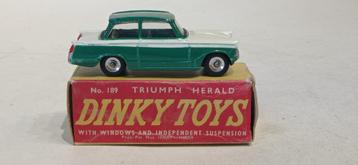 DINKY TOYS UK TRIUMPH HERALD REF 189 beschikbaar voor biedingen