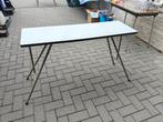 Vintage tafel formica opvouwbaar te Turnhout ., Huis en Inrichting, Tafels | Salontafels, Ophalen
