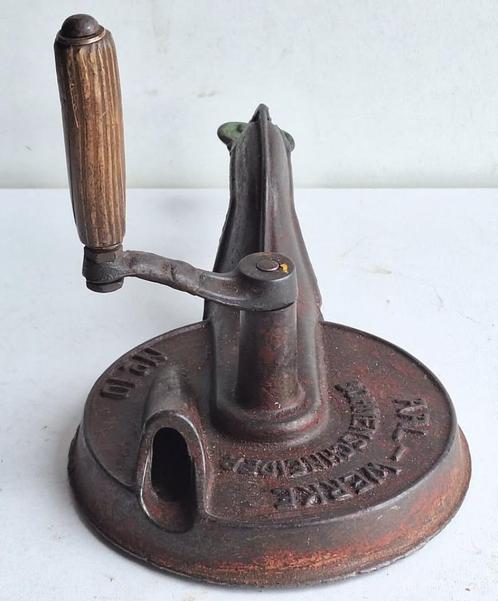 Très ancien coupe-haricots en fonte, Antiek en Kunst, Antiek | Gereedschap en Instrumenten, Ophalen of Verzenden