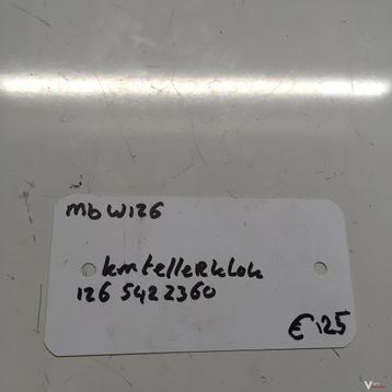 Mercedes W126  Km Tellerklok   126 542 2360 beschikbaar voor biedingen