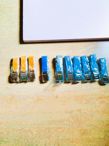  Nieuwe Canvas Riemen  Set van 10 stuks. beschikbaar voor biedingen