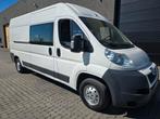 Peugeot Boxer HDi 2013 Dubbele Cabine 6 zit lichte vracht, Auto's, Euro 5, Stof, 4 cilinders, 2500 kg