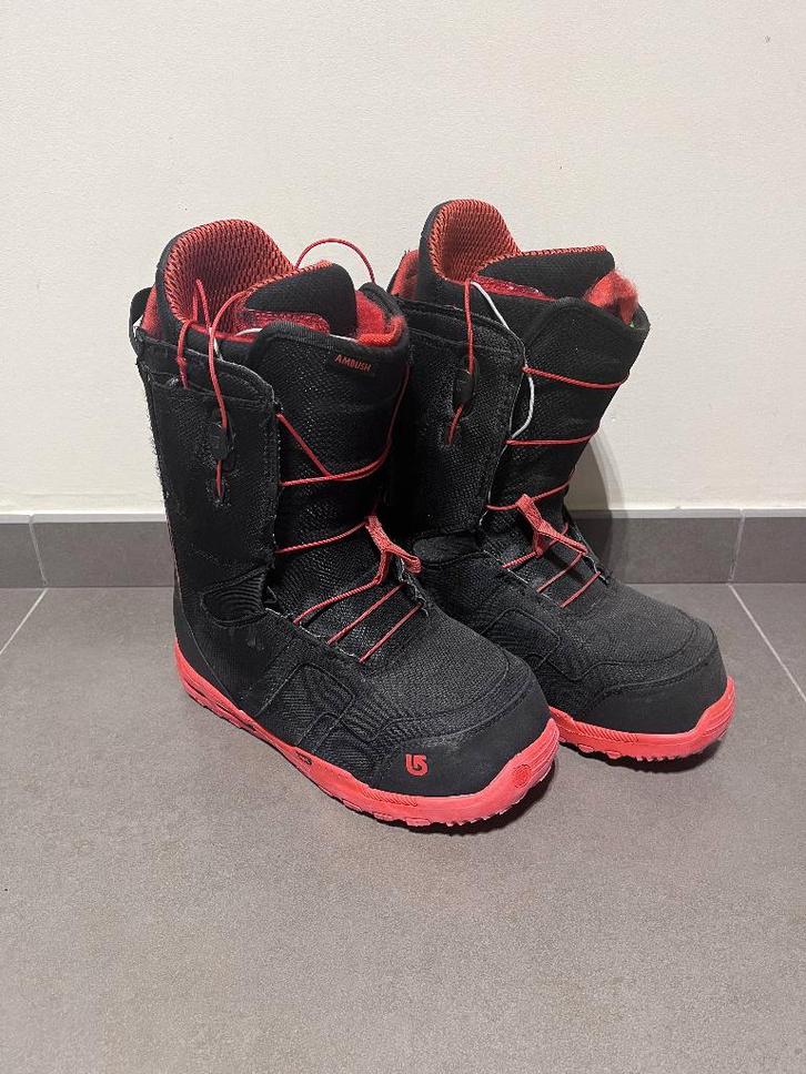 Burton Ambush snowboard boots 41.5 / 26.5, Sport en Fitness, Snowboarden, Gebruikt, Snowboots, Ophalen of Verzenden