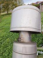 Inox rookafvoer, Ophalen