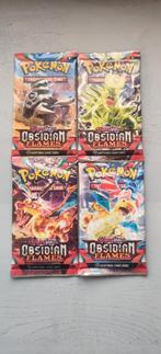 Obsidian flames booster pack art set, Ophalen, Nieuw, Booster, Foil