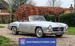 Mercedes-Benz 190SL | 1960 | Route 66 Auctions, Auto's, Zwart, Mercedes-Benz, Bedrijf, Handgeschakeld