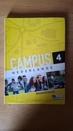 Campus 4 - Bronnenboek Nederlands (Pelckmans), Boeken, Schoolboeken, Ophalen of Verzenden, Gelezen, ASO, Nederlands