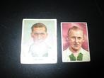 2 prenten spelers racing mechelen, Verzenden, 1940 tot 1960, Gebruikt, Overige onderwerpen