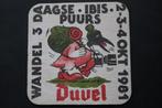 Bierviltje duvel, Verzamelen, Ophalen of Verzenden, Gebruikt, Viltje(s), Duvel