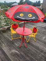 Buiten kinder tafel + stoelen, Ophalen of Verzenden, Nieuw