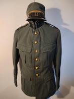 Zwitsers leger uniform WW1 , vest & muts , officier, Collections, Envoi