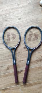 2 Raquette de tennis VINTAGE LADY GLASS État Neuf., Nieuw, Racket, Ophalen of Verzenden