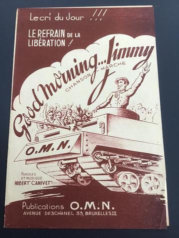 Good Morning …. Jimmy / O.M.N, Musique & Instruments, Enlèvement ou Envoi, Comme neuf
