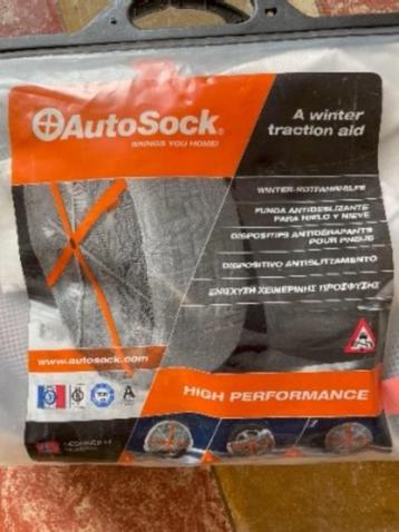 Autosock Winterketting autobanden beschikbaar voor biedingen