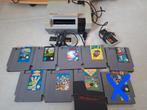 Console NES + 9 jeux et 2 manettes, Gebruikt, Ophalen of Verzenden
