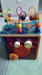 Houten activiteitenkubus BmyBtoys USA, Ophalen, Zo goed als nieuw, Overige typen