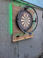 Complete dartwand setup, Ophalen, Zo goed als nieuw