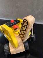 Petite grue en bois jouet, Enlèvement ou Envoi, Utilisé