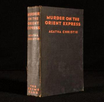 1935 Le Meurtre de l'Orient-Express AGATHA CHRISTIE ancienne, Enlèvement ou Envoi