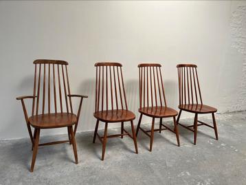 4 imexcotra spijlenstoelen beschikbaar voor biedingen