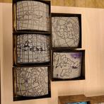 Landkaartstempels werelddelen/landen (per stuk), Antiek en Kunst, Antiek | Overige Antiek, Ophalen