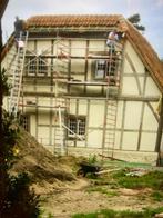 Layher aluminium rolsteiger, Doe-het-zelf en Bouw, Steigers, Ophalen, Gebruikt, Rolsteiger of Kamersteiger