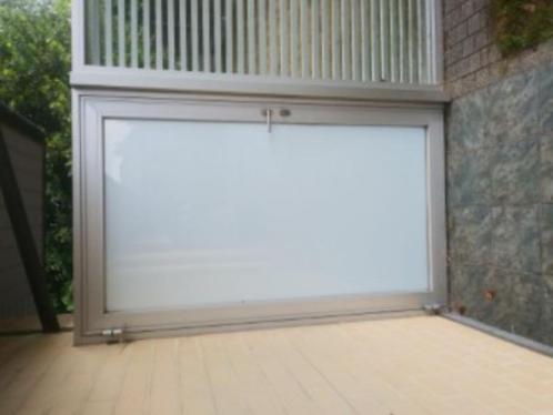 Afsluiting/omheining aluminium glas met deur, Caravans en Kamperen, Windschermen, Zo goed als nieuw, Ophalen