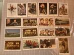 18 Oude chromos prenten chocolat AIGLON Kampioenen, Collections, Enlèvement ou Envoi, Utilisé