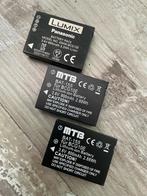 Panasonic Lumix batterijen., Audio, Tv en Foto, Fotografie | Accu's en Batterijen, Ophalen of Verzenden, Zo goed als nieuw